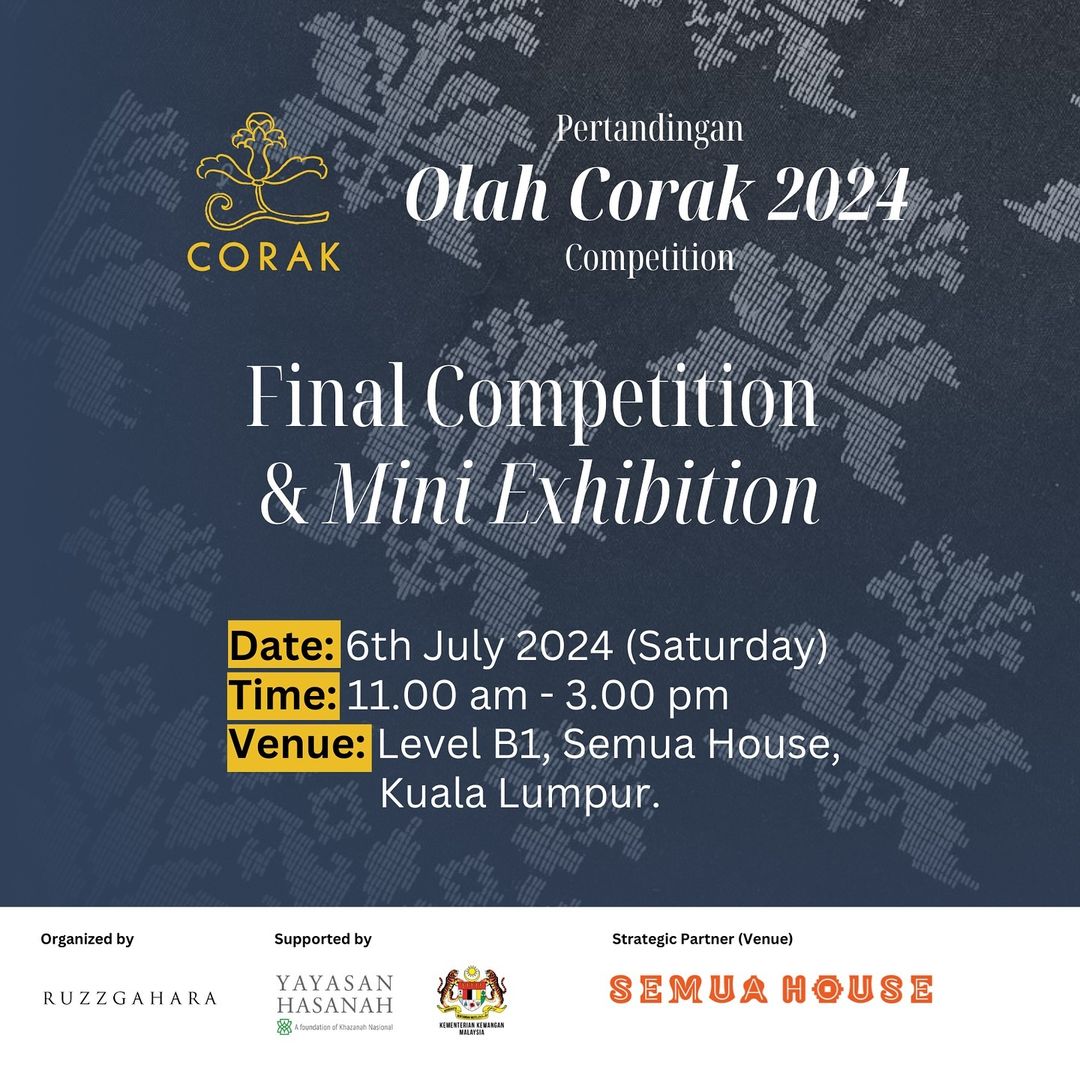 #OlahCorak2024 Final Competition and Mini Exhibition