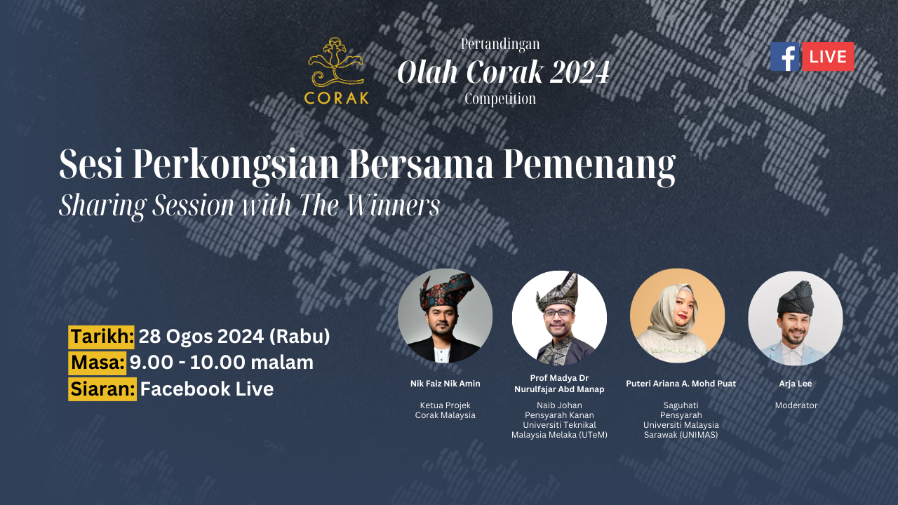 Sharing Session with #OlahCorak2024 Winners